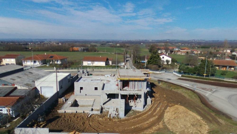 Construction immobilière à Beaurepaire